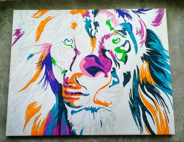 Для раскрашивания красками