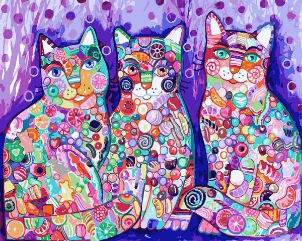 Антистресс Раскрашенные