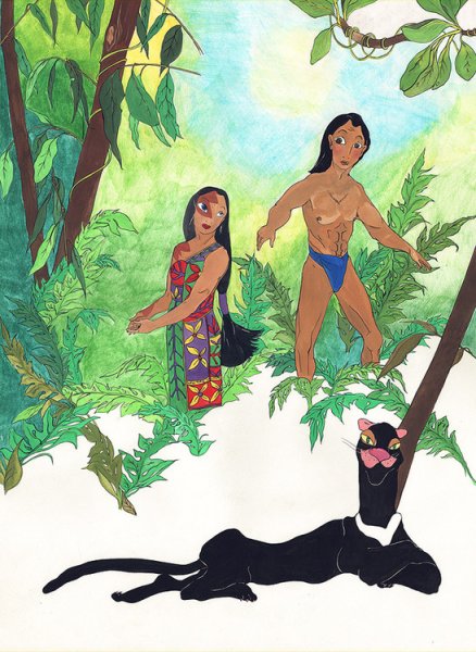 Мать Маугли Мессуа