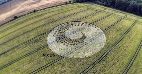 Круги на полях Англии. Хакпен Хилл