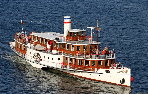 Колесные пароходы морские