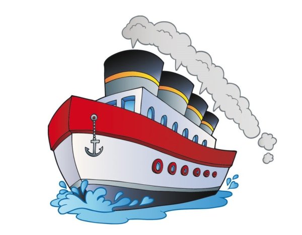 Водный транспорт пароход