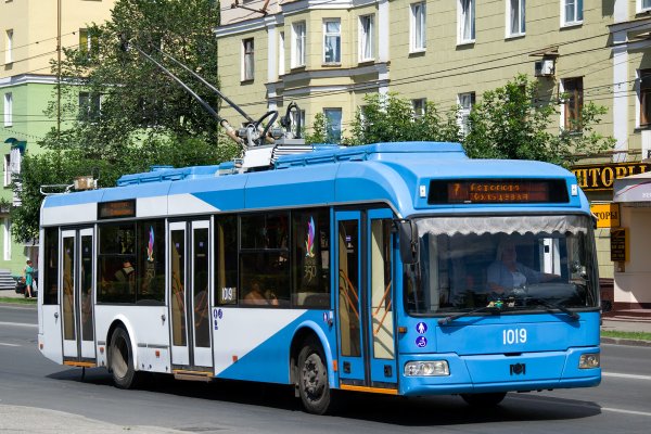 Г Пенза троллейбус 1019