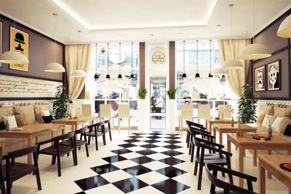 Интерьер кафе