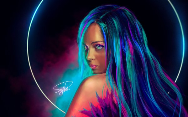 Digital Art портрет