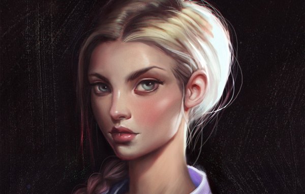 Девушка. Абстракция