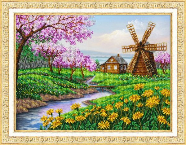 Вышивка пейзажей