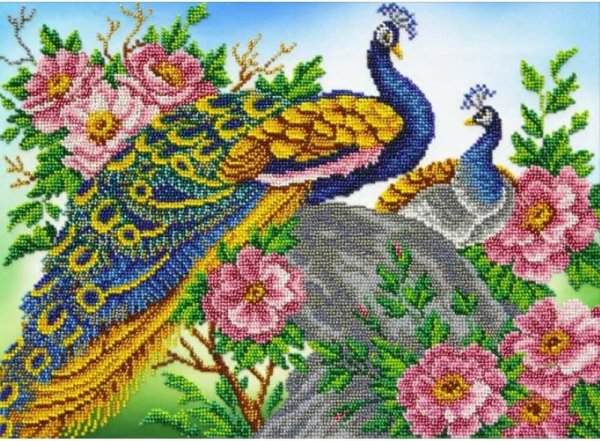 Набор для вышивания Maia 'Павлин',