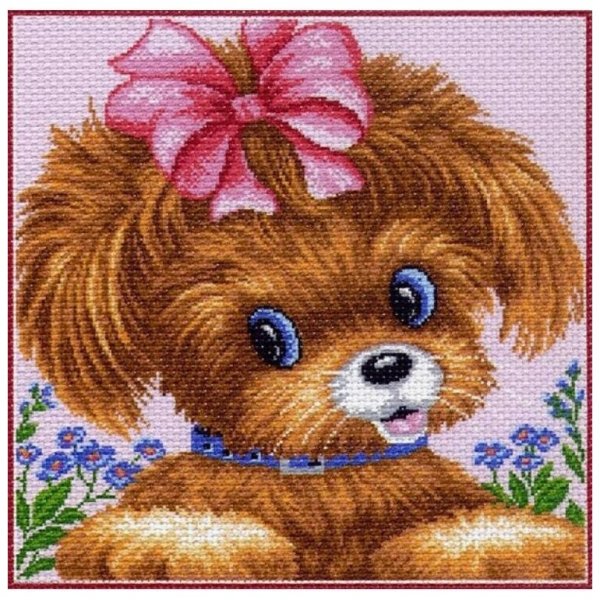 Матренин Посад вышивка собака