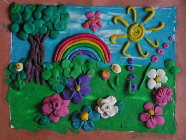 Поделки из пластилина для детей