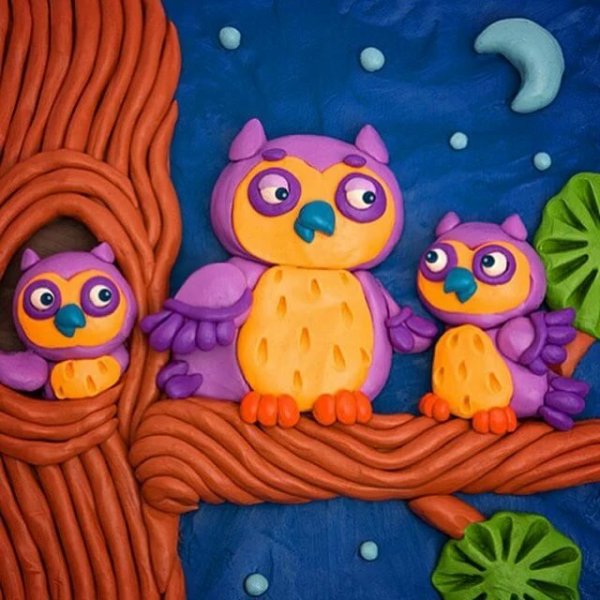 Пластилиновая живопись