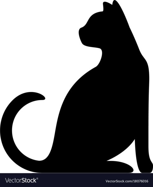 Очертание кошки