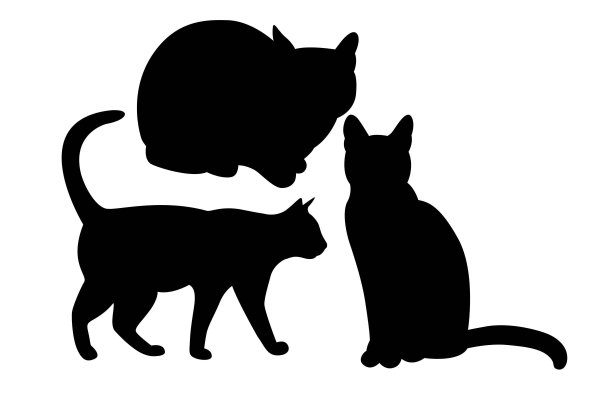 Силуэт кошки