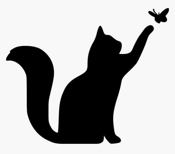 Силуэт кота