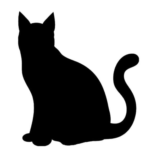 Силуэт кошки