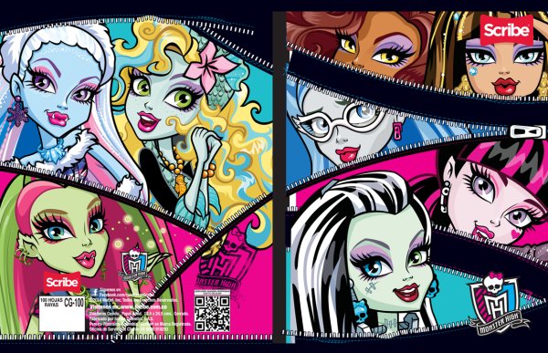 Тетрадки монстр Хай