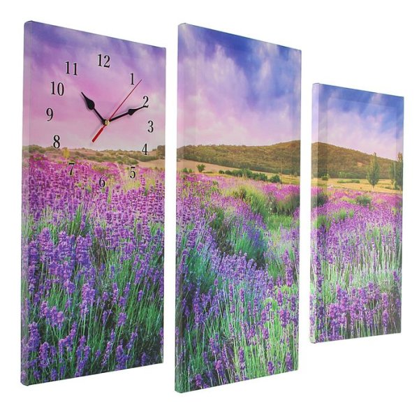 Модульные часы настенные