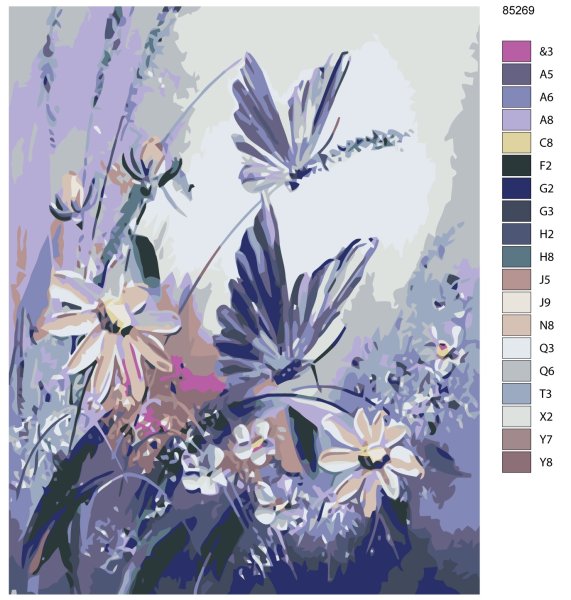 Живопись акрилом на холсте