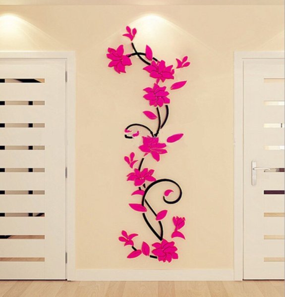 Наклейки для декора стен