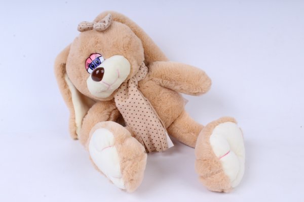 Мягкая игрушка кролик с длинными ушами