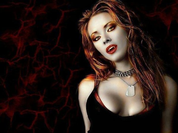 Картинки вампиров страшные