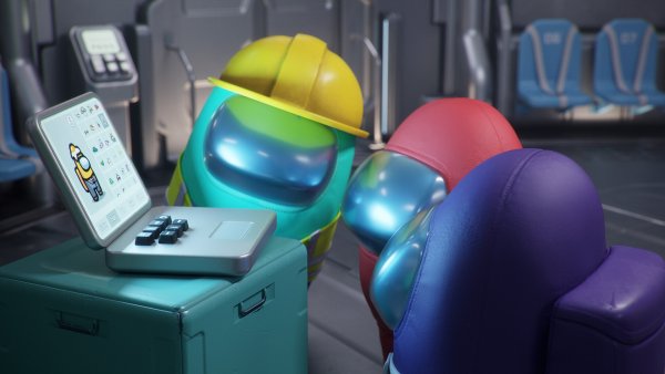 Among us 3d игра
