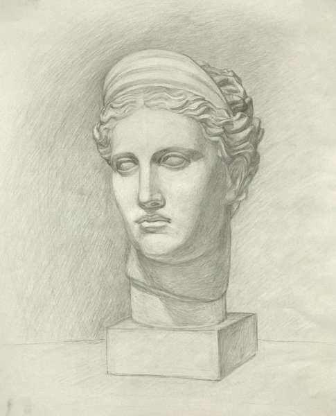 Скульптура карандашом