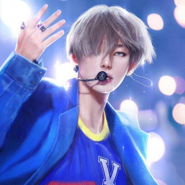 BTS Art Тэхен
