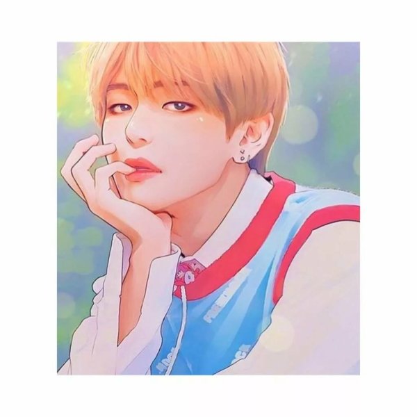 BTS Тэхен арт