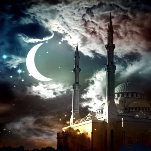 Мусульманка с цветами