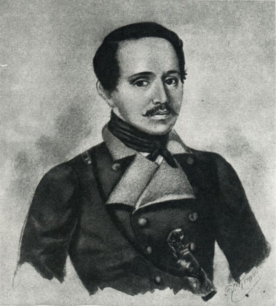 Легкий портрет Лермонтова
