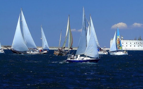 Яхта панорама