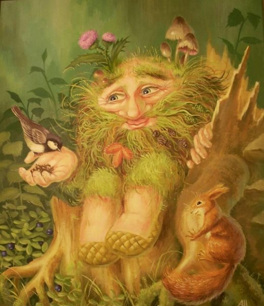Дед Лесовик Славянская мифология