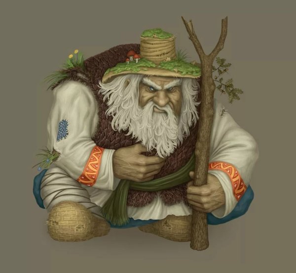 Дед Лесовик Славянская мифология