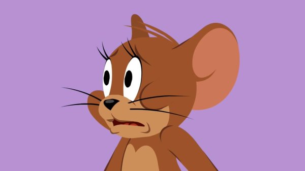 Мышонок Джерри с прической