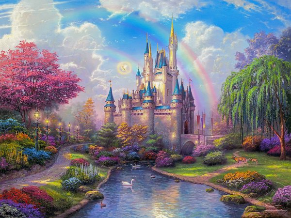 Картины Томаса Кинкейда Дисней
