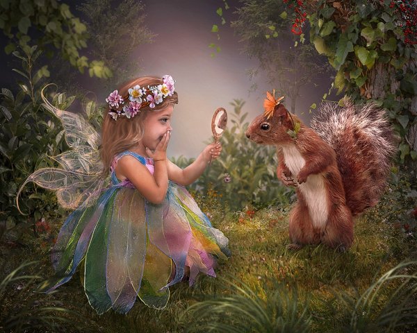 Красивые сказочные девочки