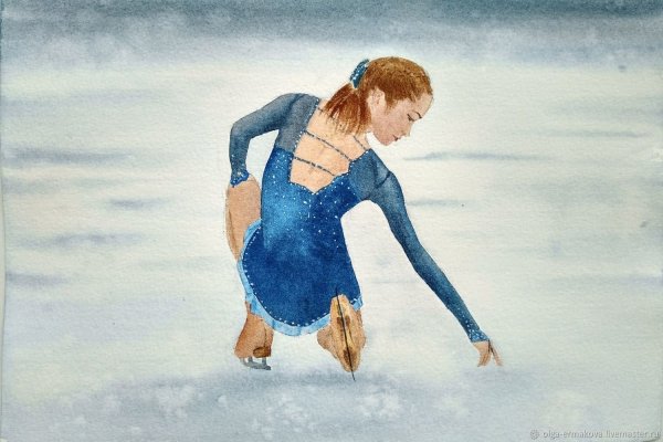 Юлия Липницкая фигуристка синее платье