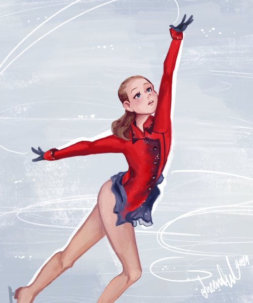 Юлия Плисецкая фигуристка аниме