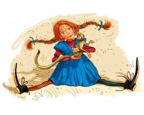 Пеппи длинный чулок Минимализм