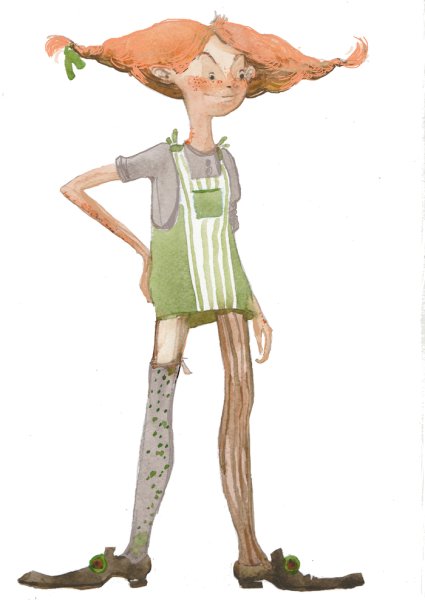 Пеппи длинный чулок персонаж