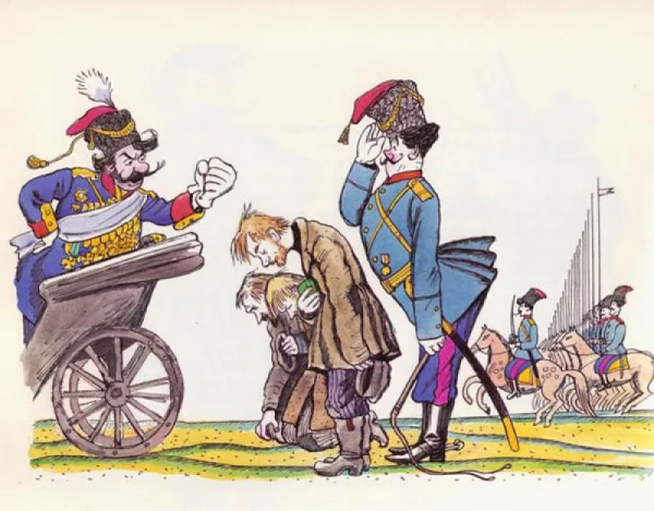 Иллюстрации к сказу Левша Лескова