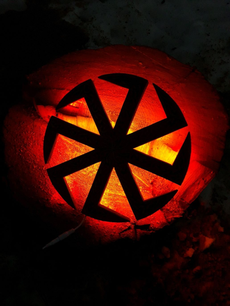 Славянский символ Коловрат четырехлучевой