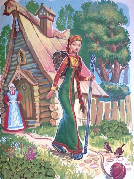 Сказочный герой Финист Ясный Сокол