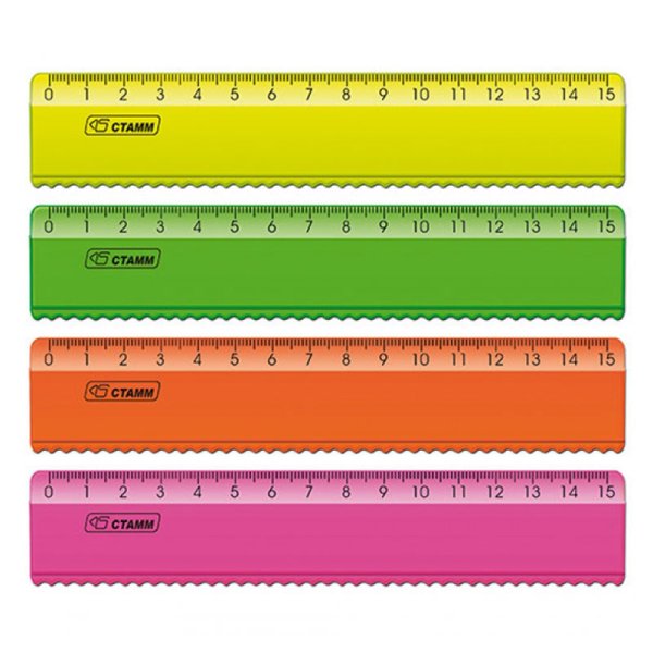 Школьная метровая линейка