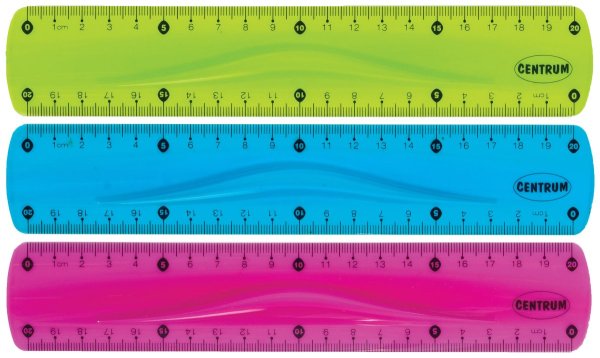 СТАММ линейка широкая Neon 20 см (лн102)