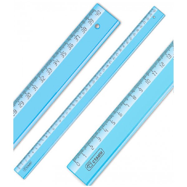 Шкала линейки 20 см