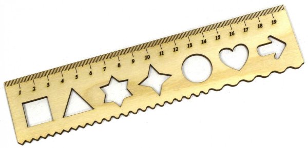 Линейка Stamm ЛН-12, 20см