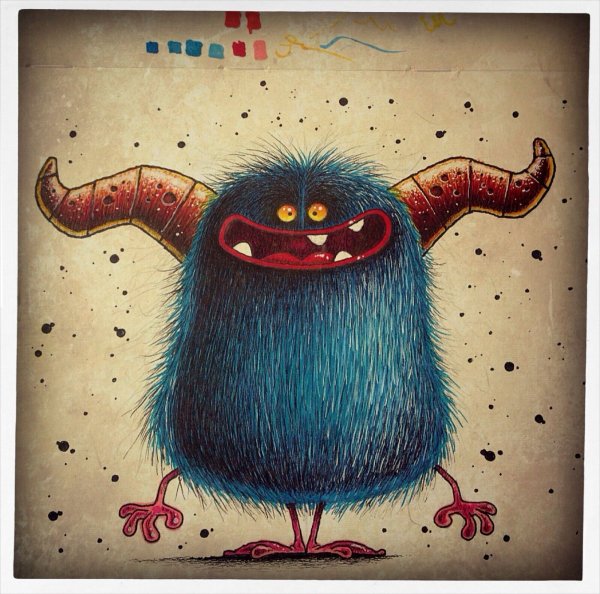 Монстрики картинки милые