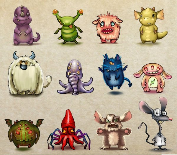 Монстрики добрые
